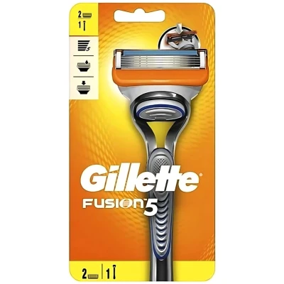 Afbeelding van Gillette Fusion Shaving System + 2 Razor Blades