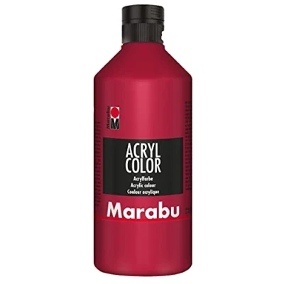 Image de Marabu Peinture acrylique Acryl Color, 500 ml, carmin 032