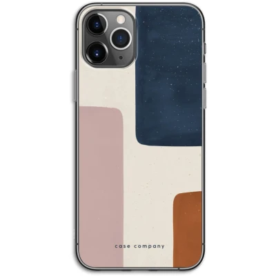 Afbeelding van Case Company® hoesje geschikt voor iPhone 11 Pro Geo #5 Soft Cover Telefoonhoesje Bescherming aan alle Kanten en Schermrand