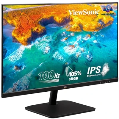 Afbeelding van VIEWSONIC VA2432 MHD 60 cm (24 inch) monitor (Full HD, IPS paneel, HDMI, DP, VGA, Eye Care, Eco Mode, luidspreker) zwart