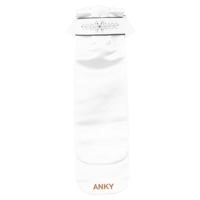 Image de ANKY Plastron Sophisticated Blanc/Gris S