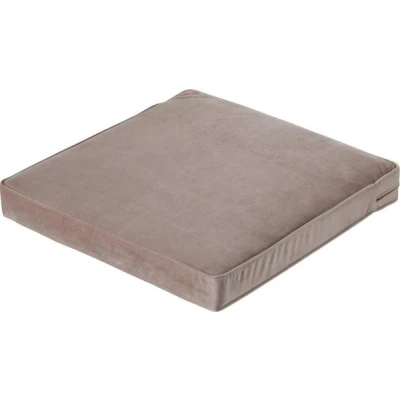Afbeelding van Madison Loungekussen 60x60 Luxe Velvet taupe/panama taupe