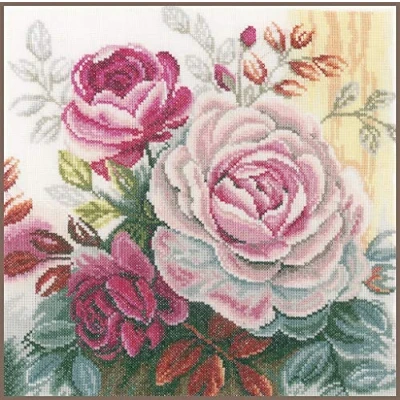 Afbeelding van Lanarte telpakket Roze Roos 0165376