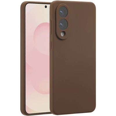 Afbeelding van Accezz Liquid Silicone Backcover met MagSafe voor de Samsung Galaxy S25 Edge Stone