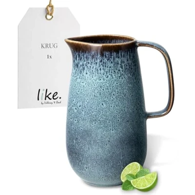 Afbeelding van Villeroy &amp; Boch Lave Schenkkan 160 Cl Staalblauw