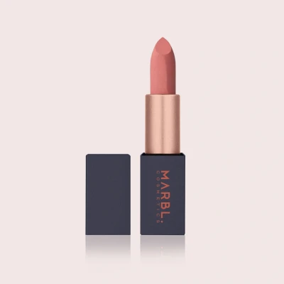 Afbeelding van MARBL. Cosmetics Lipstick Lippenstift Langhoudend Voedende Vegan &amp; Dierproefvrij Mauve