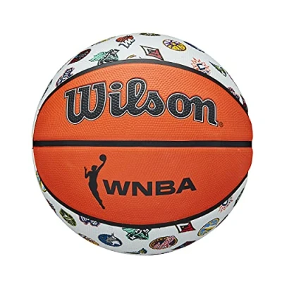 Afbeelding van Wilson WNBA All Team basketbal oranje