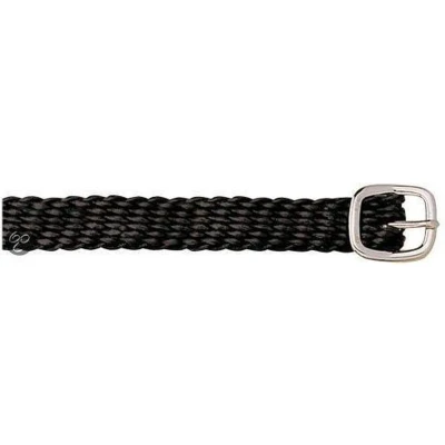 Afbeelding van Sprenger Sporenriemen Perlon Zwart 45cm