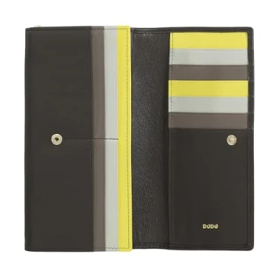 Afbeelding van DuDu Lederen portefeuille 19 cm