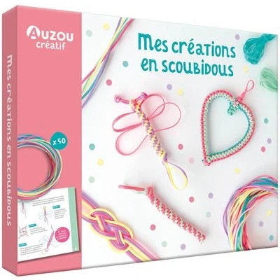 Image de Mes créations en scoubidous Coffret artiste