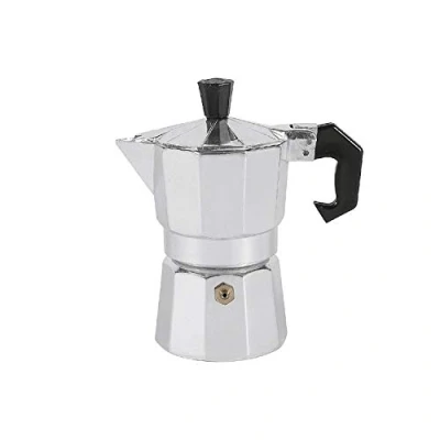 Afbeelding van Krüger 511 espressomachine, aluminium, zilver, 1 kopje