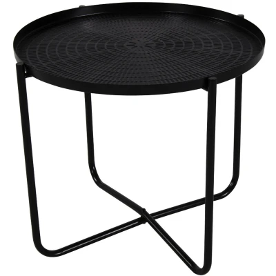 Afbeelding van Bijzettafel Sumba Zwart 35 cm