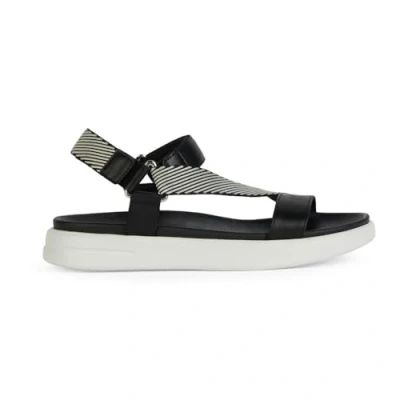 Afbeelding van Geox Xand 2s Sandalen Black/Off White 40