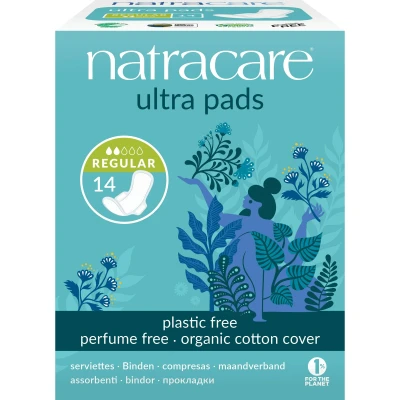 Afbeelding van Natracare Ultra Pads Regular Maandverband 14ST