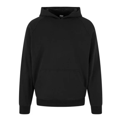 Afbeelding van Urban Classics COSY Raglan Hoodie, Heren, Maat: Small, Black