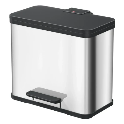 Afbeelding van Hailo Öko (L) Duo Plus 17 + 9 liter rvs