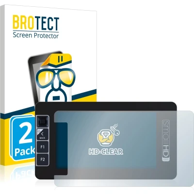 Afbeelding van BROTECT Screenprotector voor SmallHD 503 Ultra Bright Folie Beschermfolie transparant (2 Stuks)