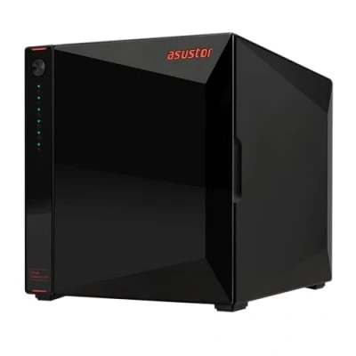Afbeelding van Asustor Xpanstor 4 AS5004U Bay (0 TB), Netwerkopslag, Zwart
