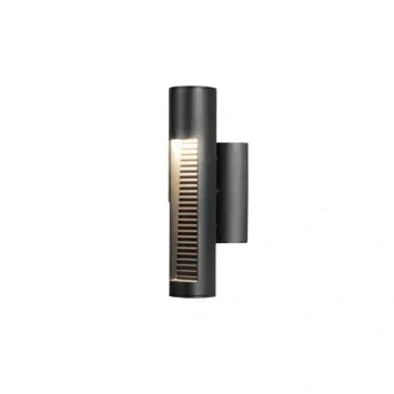 Afbeelding van Konstsmide Udine Buiten Wandlamp 7,5 X 13,5 33 Cm 12W LED Incl. IP44 Zwart