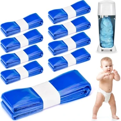 Afbeelding van Gigmeta 9 navulverpakkingen voor luieremmer, compatibel met AngelCare &amp; Litter Locker Tommee Tippee, uitstekende afdichting en weerstand