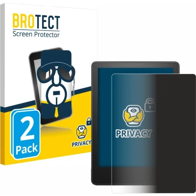 Afbeelding van BROTECT privacy screenprotector voor Amazon Kindle Paperwhite 2021 / 2023 Folie Beschermfolie Blauwlichtfilter (2 Stuks)
