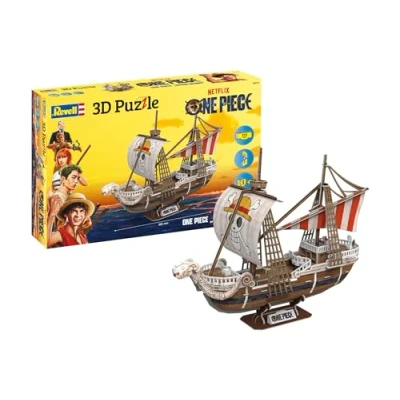 Afbeelding van Revell 00270 One Piece &quot;Going Merry&quot; Schip 32,5x19x29cm 3D Puzzel