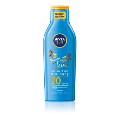 Afbeelding van Nivea SUN Schutz &amp; BRÄUNE Lotion LSF 20 Zonnebrandcrème, Maat: 200 ml,