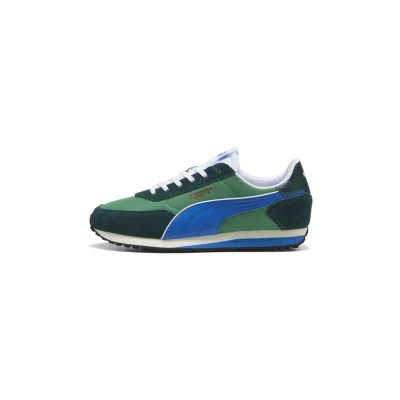 Afbeelding van Puma ST Miler Sneakers laag, Maat: 47, Archive green/team royal/green terrain Kunststof/textiel/leer