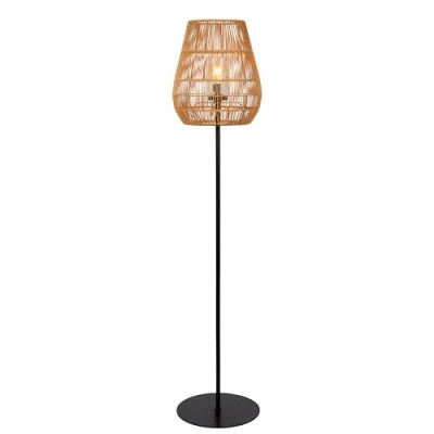 Afbeelding van Lucide NERIDA Vloerlamp 1xE27 Naturel