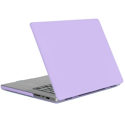 Afbeelding van iMoshion Hard Cover Geschikt voor de MacBook Pro 14 inch (2021) / (2023) M3 chip A2442 A2779 A2918 Lavender Lilac