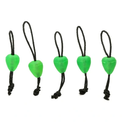 Afbeelding van Concept Fishing Dacron Connectors Soft (5 pcs) Maat : Medium Green