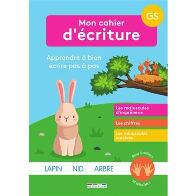 Image de Mon cahier d&#039;écriture GS