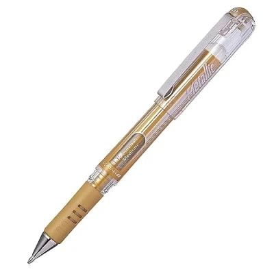 Afbeelding van Gelschrijver Pentel K230M goud 0.4mm