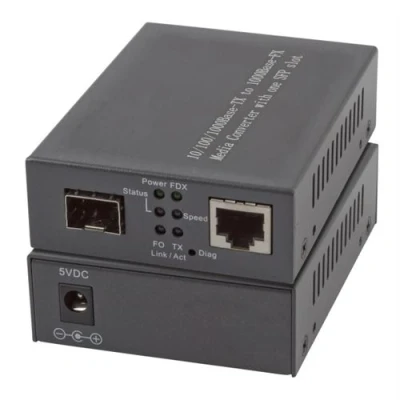 Image de Efb elektronik el029 1000mbit s multimode, monomode noir convertisseur de support réseau