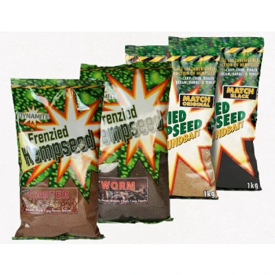 Afbeelding van Dynamite Baits Frenzied Hempseed 900gr Soort : Worm Meal 900g