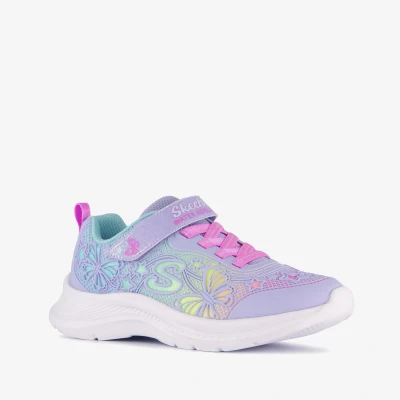 Afbeelding van Skechers Girls Jumpsters 2.0 meisjes sneakers Paars Maat 36