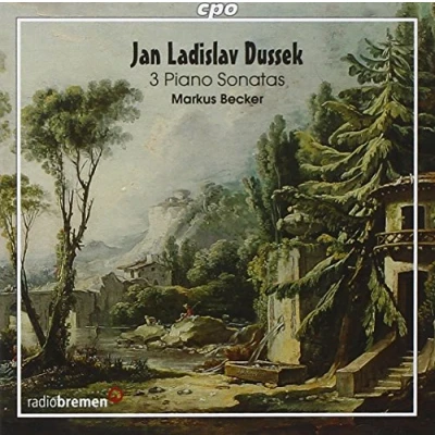 Afbeelding van 3 Piano Sonatas (Becker)