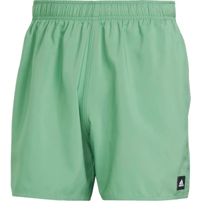 Afbeelding van Adidas heren Solid CLX zwemshorts met steekzakken in de kleur Groen, maat: M