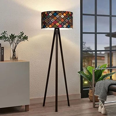 Afbeelding van Staande lamp Newport vloerlamp 140 cm E27 meerkleurig