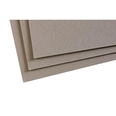 Afbeelding van Clairefontaine 197023C Pastelmat papier, 5 vellen, speciale kaart voor droge pastels, 24 x 32 cm, 360 g, donkergrijs