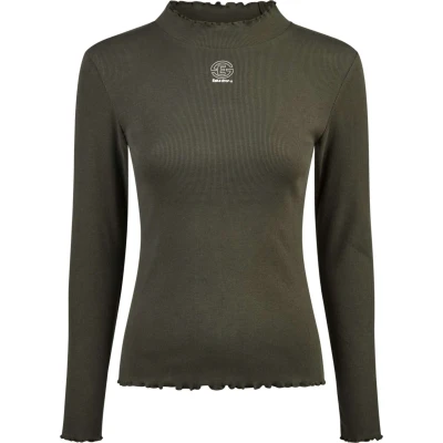 Afbeelding van Eskadron T Shirt Dynamics Turtleneck Rib Lange Mouwen Olive XS Agradi.be