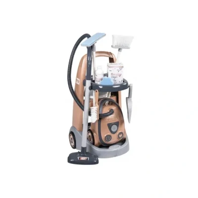 Afbeelding van Smoby 330325 Rowenta Schoonmaaktrolley Met Stofzuiger