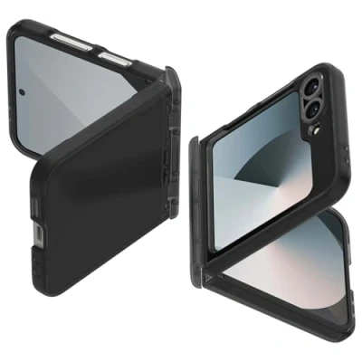 Afbeelding van Spigen Ultra Hybrid Hoesje Geschikt voor Samsung Galaxy Z Flip 6 Back Cover met Air Cushion Grijs