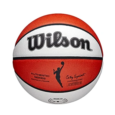 Afbeelding van Wilson WNBA Authenitic Indoor/Outdoor Ball, Unisex, Oranje, basketbal, maat: 6