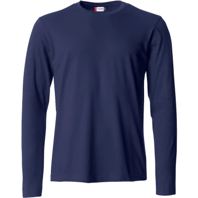 Afbeelding van Clique Basic T L/S 029033 Dark Navy 4XL