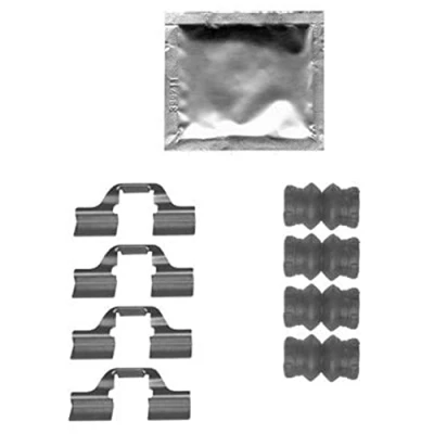 Afbeelding van HELLA 8DZ 355 205 361 Accessoireset, schijfremblok RENAULT: Talisman Grandtour, GRAND SCENIC 4, Scénic IV