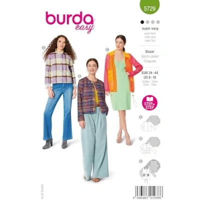 Afbeelding van Burda nr. 5729 maat 34 44