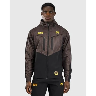 Afbeelding van Venum UFC Fight WEEK 4.0 MENS Hoodies Trainingsvest, Heren, Maat: XXL, Dark brown