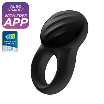 Afbeelding van Satisfyer Signet Cockring GRATIS TOY bij iedere bestelling v.a. 40,