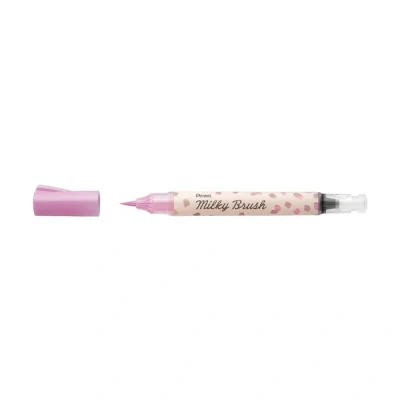 Image de Pentel Milky XGFH PPX feutre pinceau rose pastel